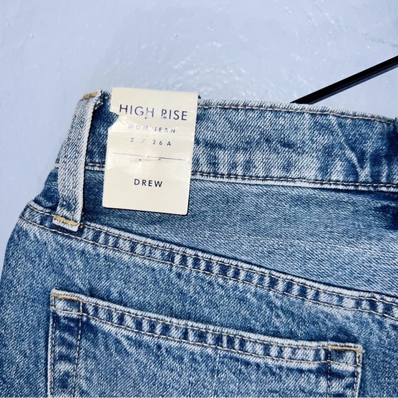 Lucky Brand High-Rise Mom Jean In Drew Size 2/26 - Picture 4 of 7